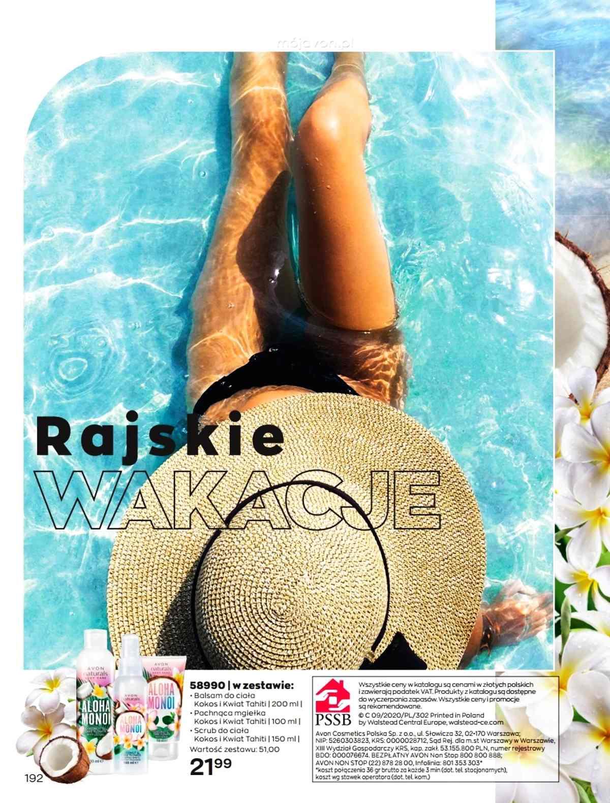 Gazetka promocyjna Avon str. 192