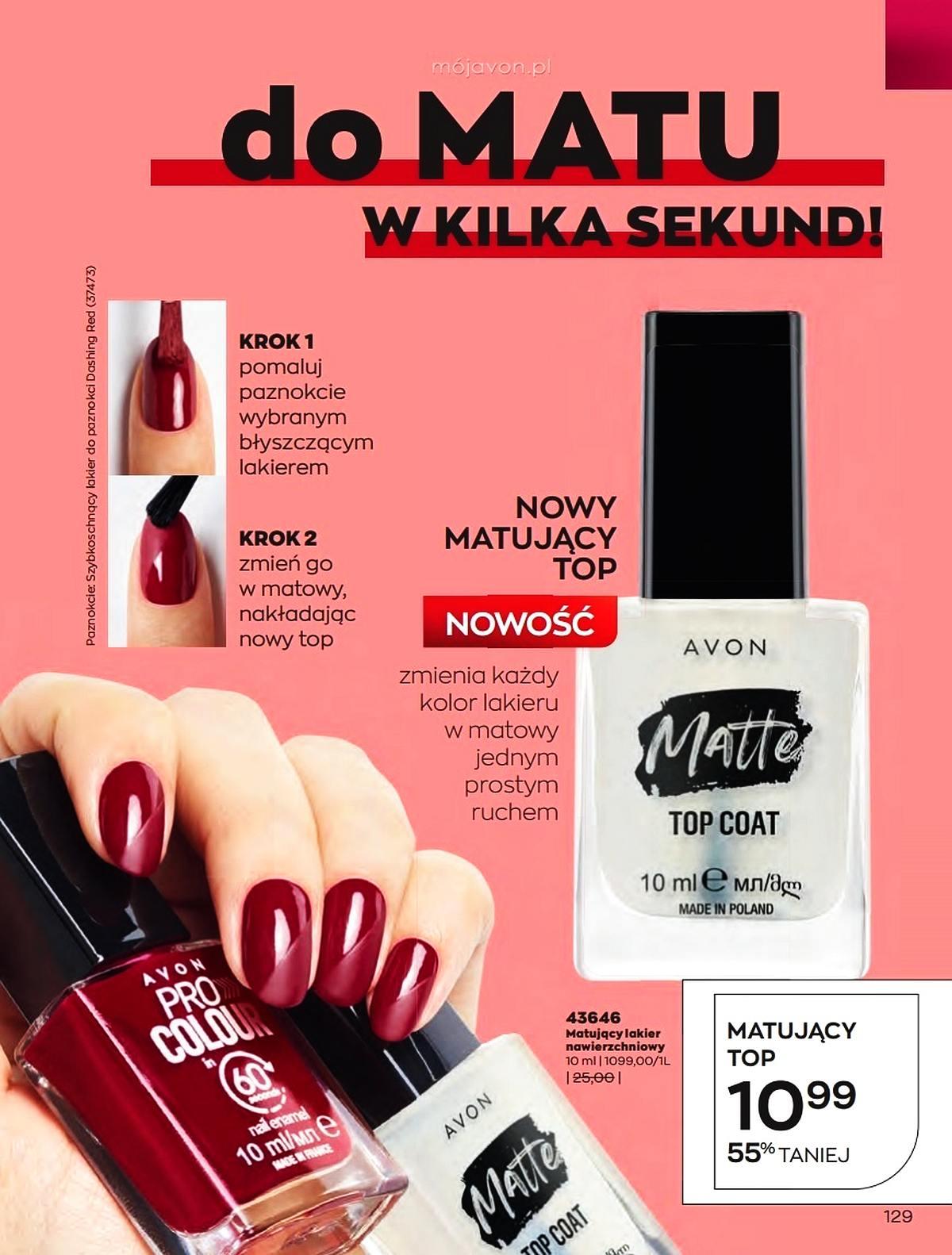 Gazetka promocyjna Avon str. 129