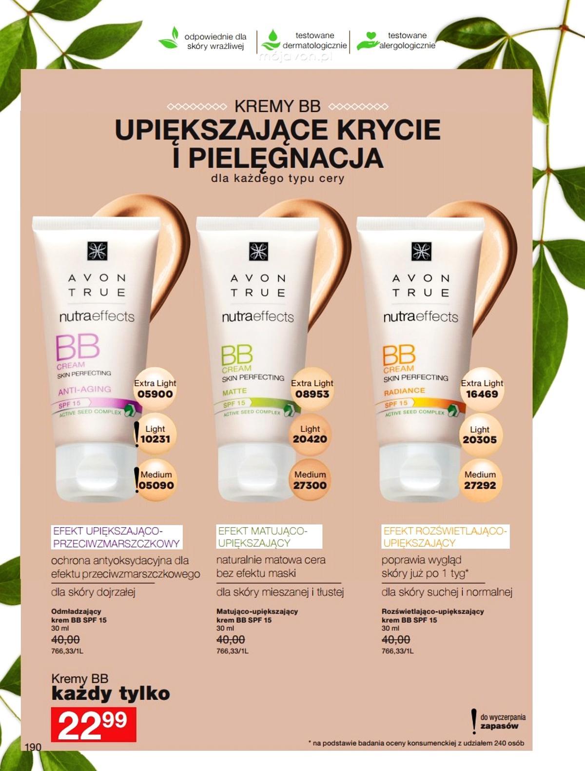 Gazetka promocyjna Avon str. 190