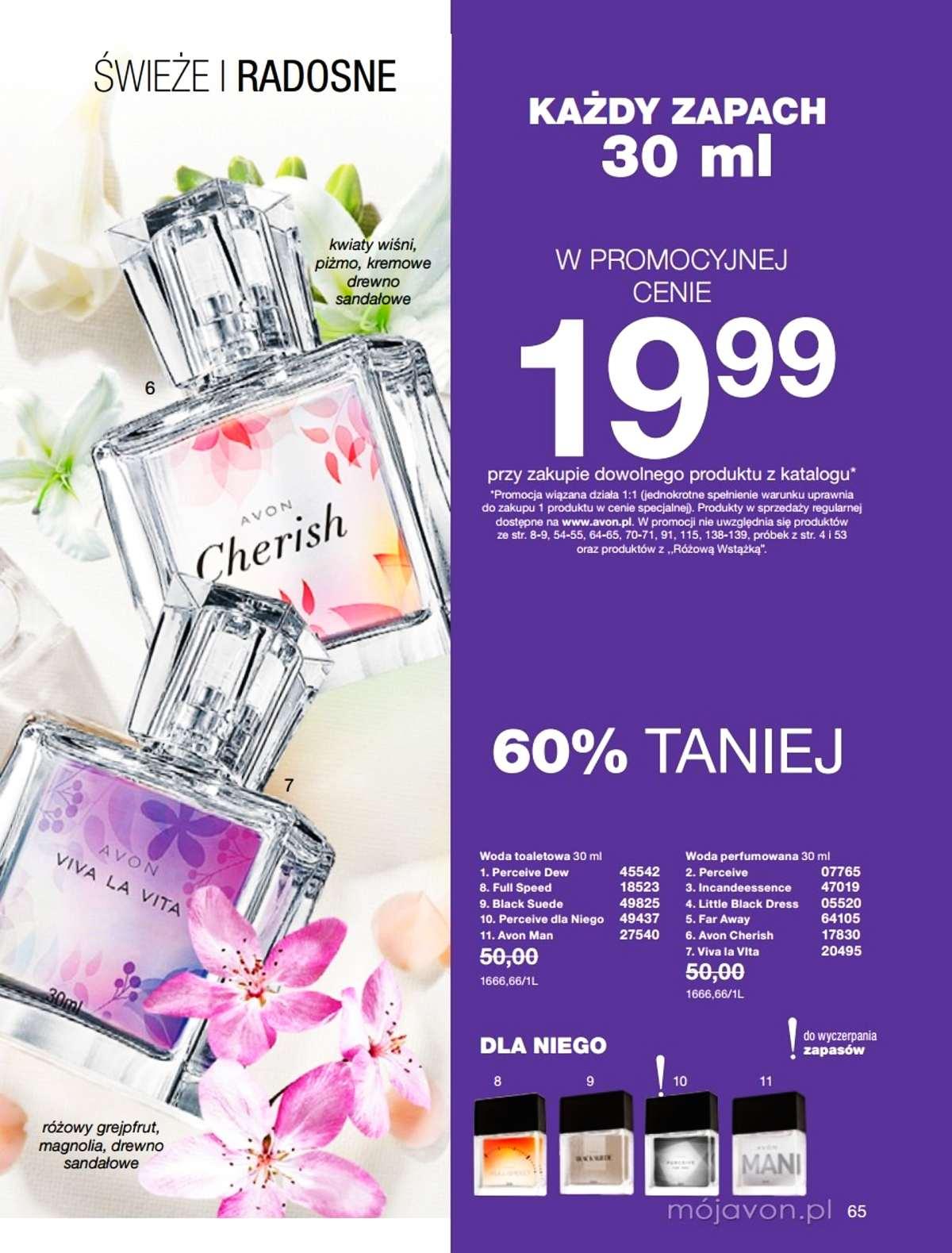 Gazetka promocyjna Avon str. 65