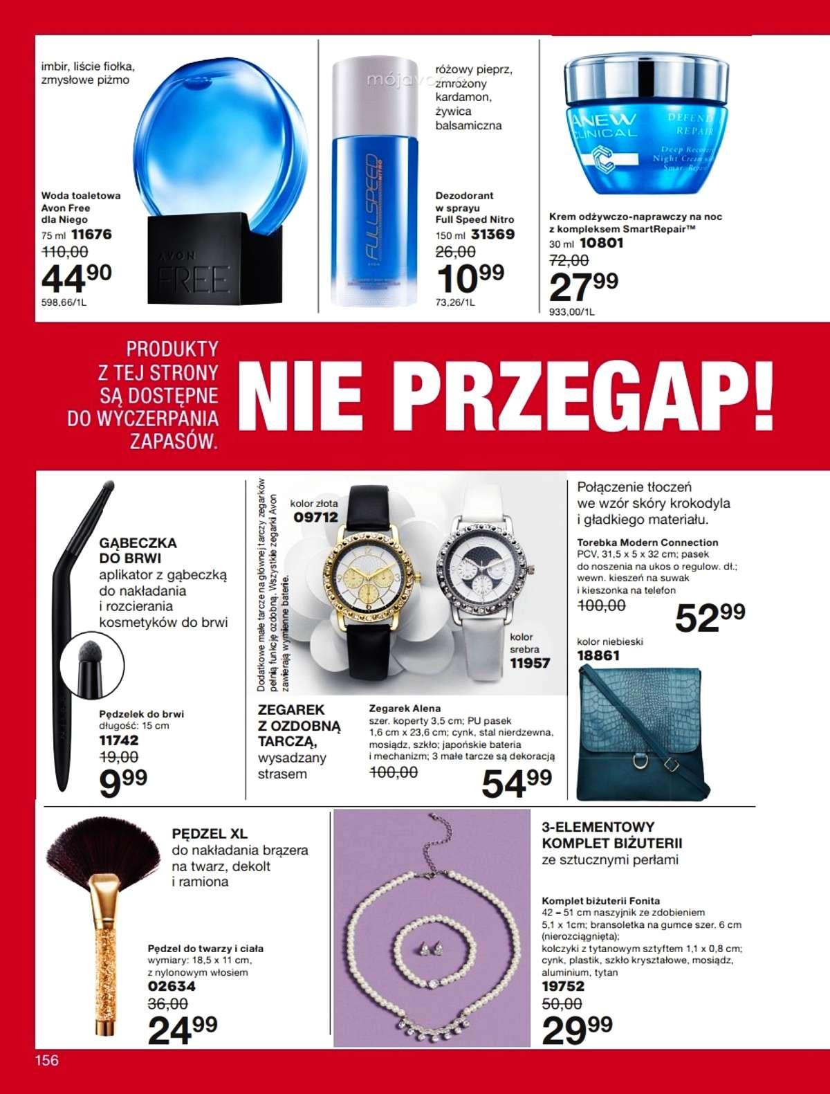 Gazetka promocyjna Avon str. 156