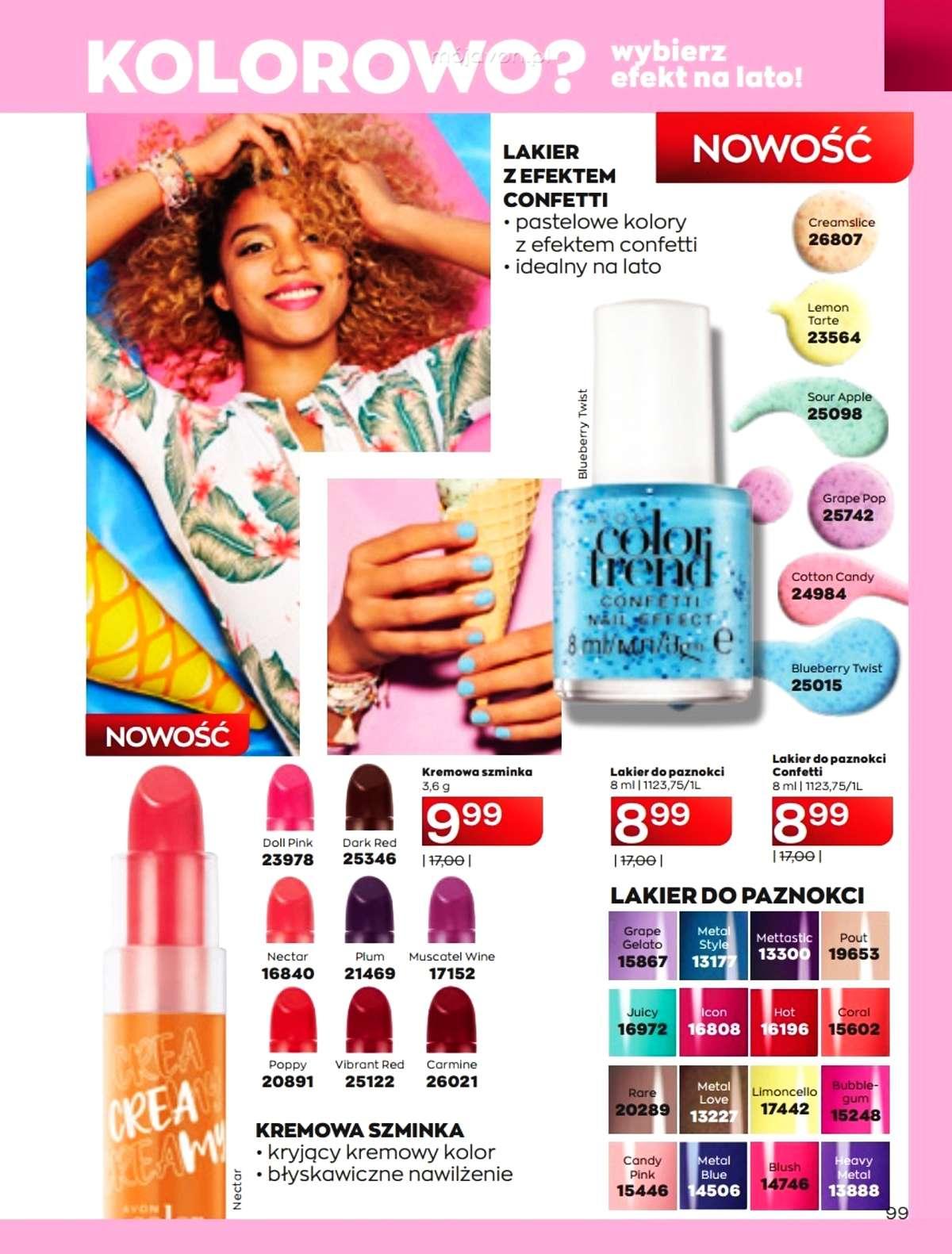 Gazetka promocyjna Avon str. 99