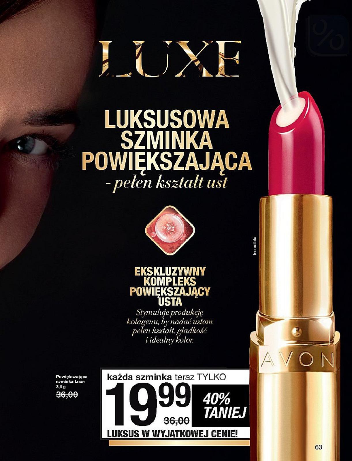 Gazetka promocyjna Avon str. 63
