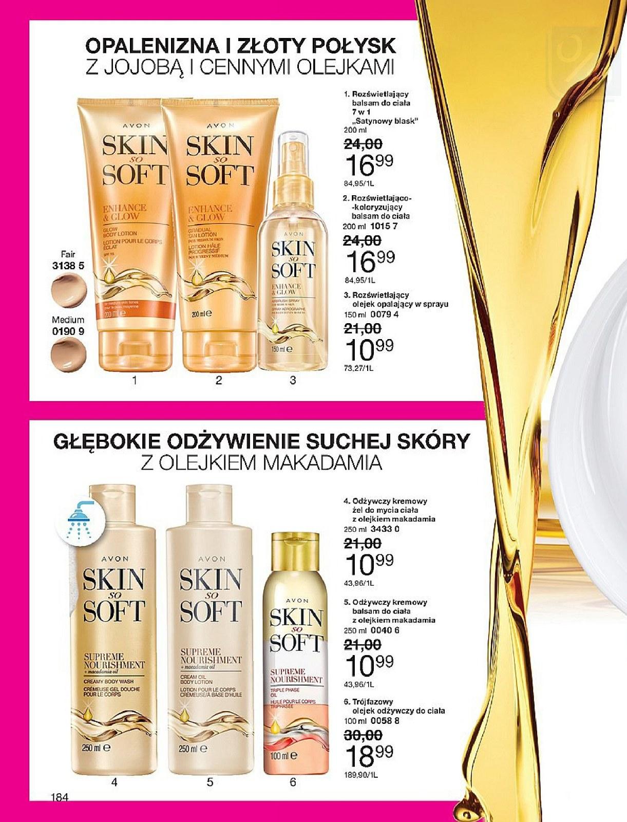 Gazetka promocyjna Avon str. 184