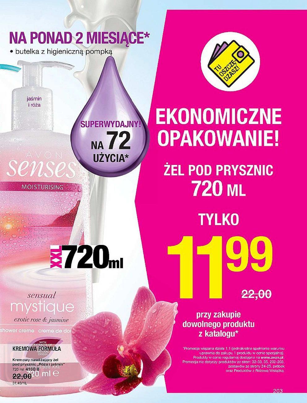 Gazetka promocyjna Avon str. 203