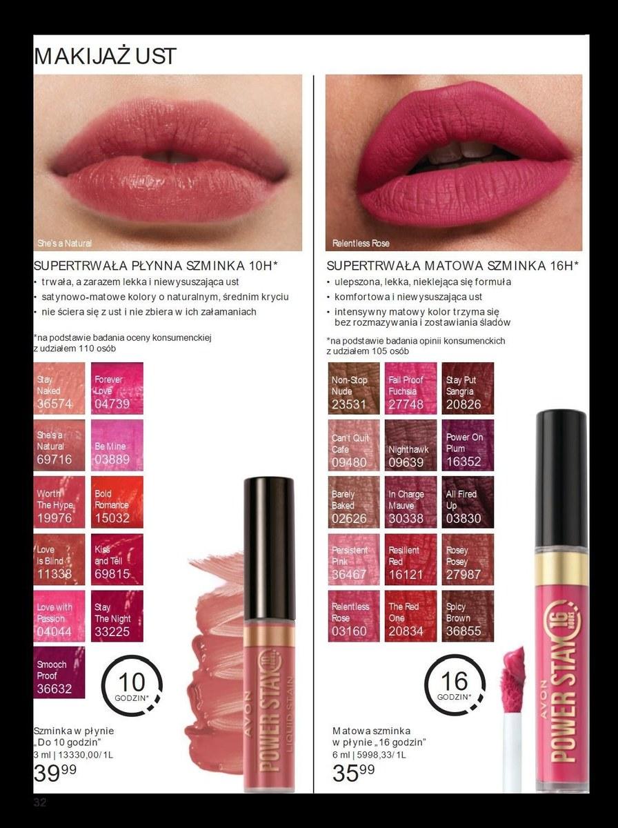 Gazetka promocyjna Avon str. 32