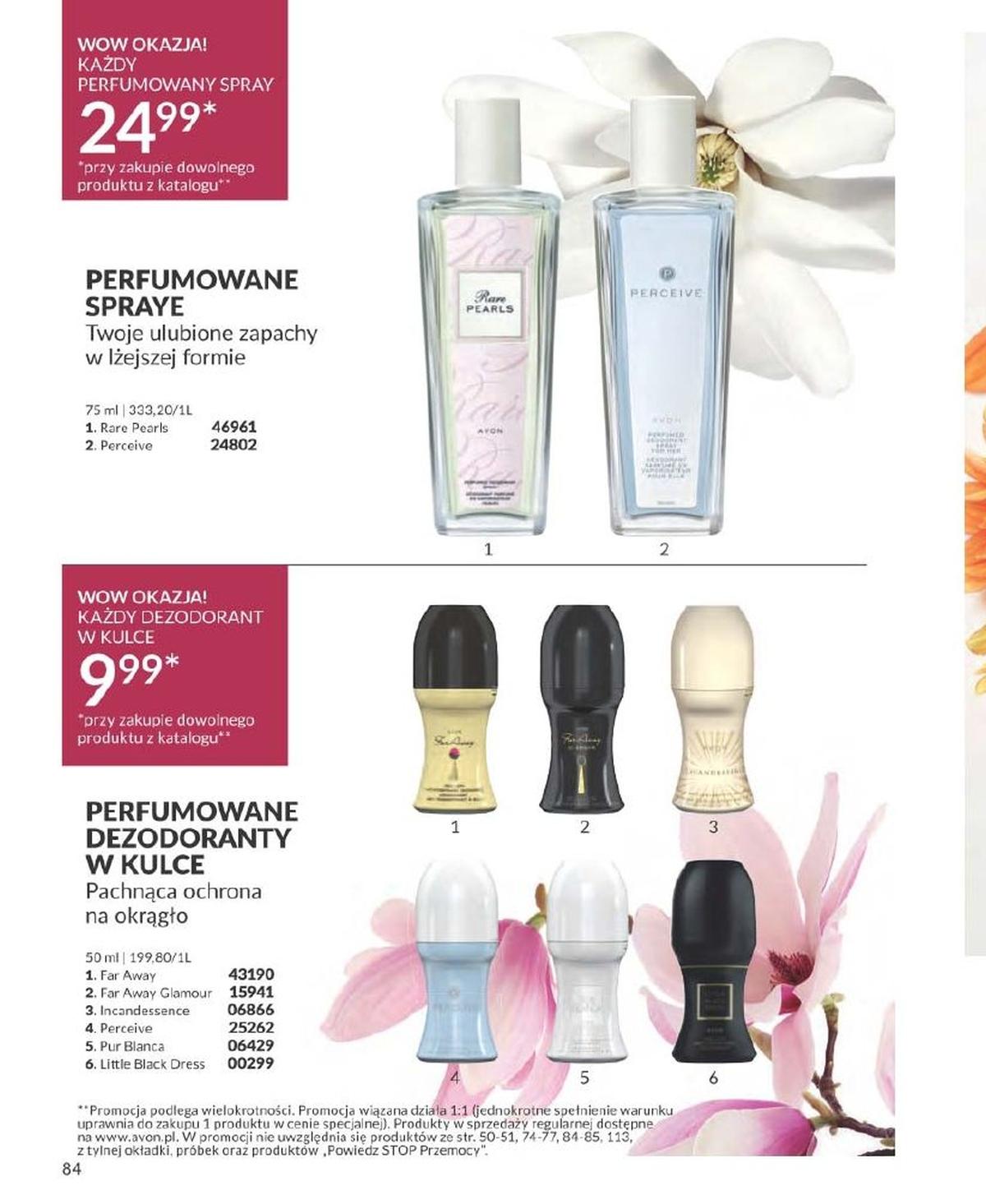 Gazetka promocyjna Avon str. 84