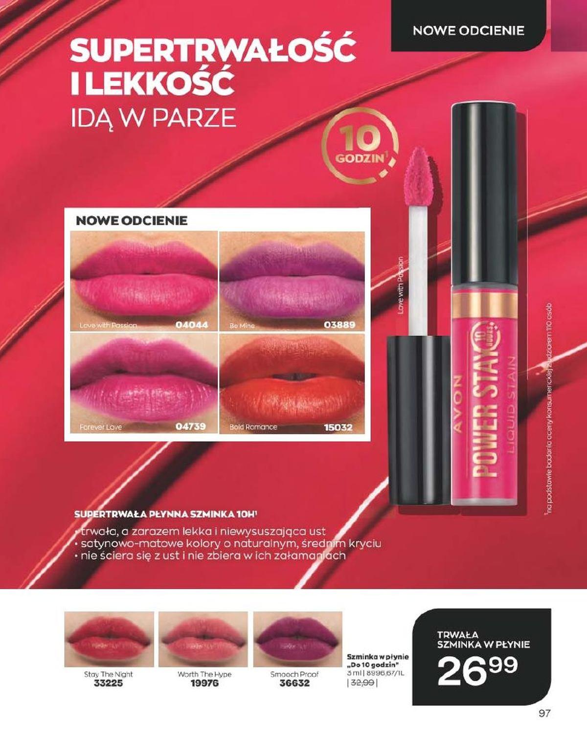 Gazetka promocyjna Avon str. 97