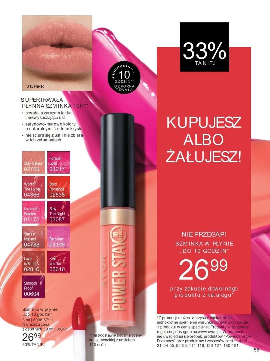 Gazetka promocyjna Avon str. 55