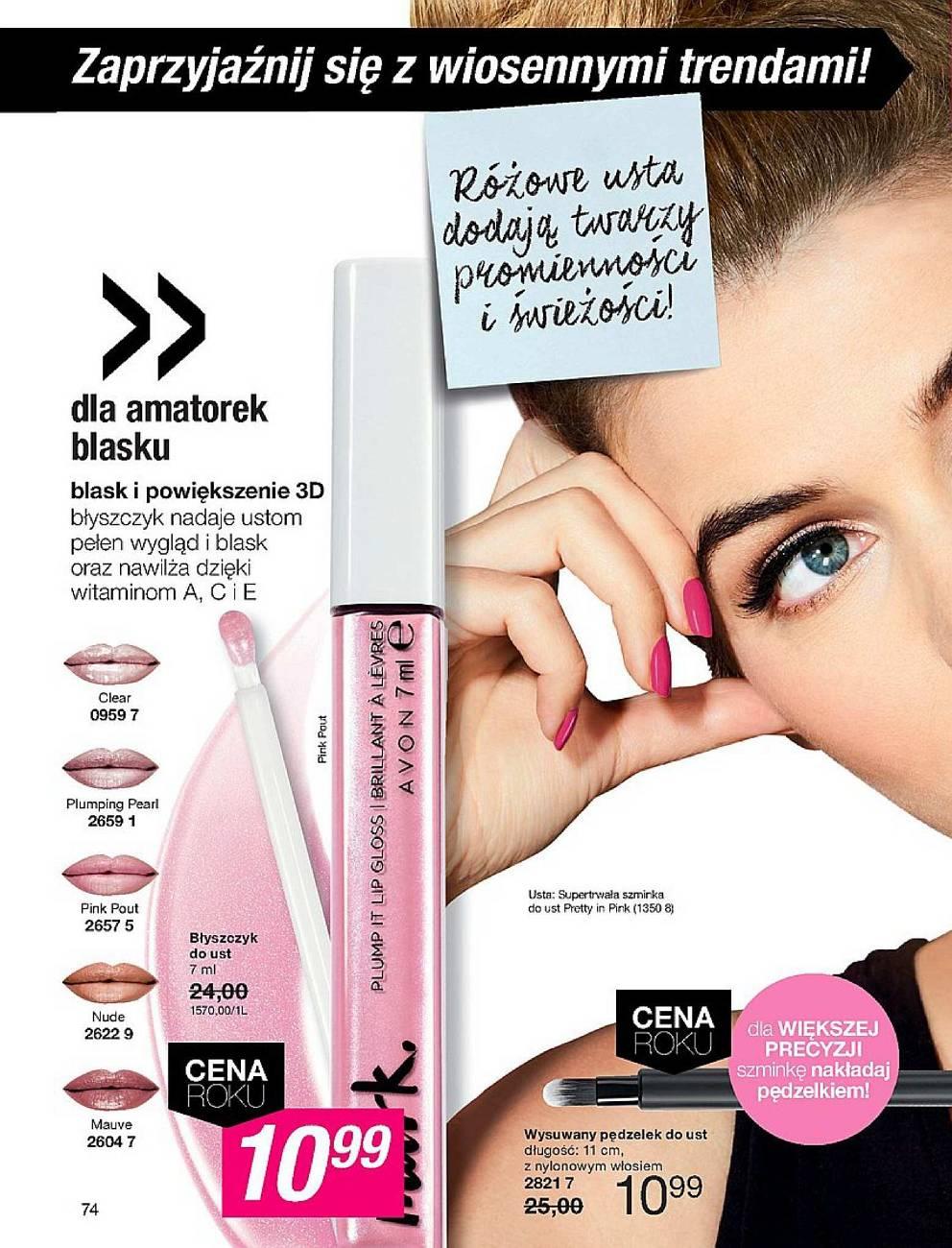 Gazetka promocyjna Avon str. 74