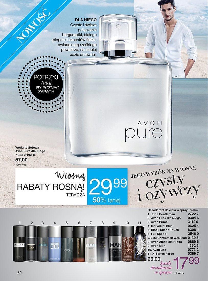 Gazetka promocyjna Avon str. 82