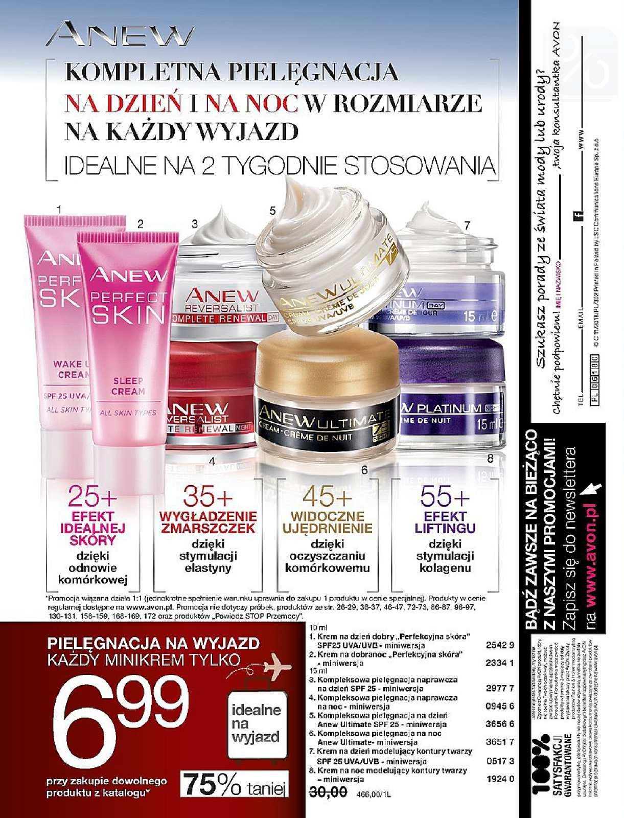 Gazetka promocyjna Avon str. 173