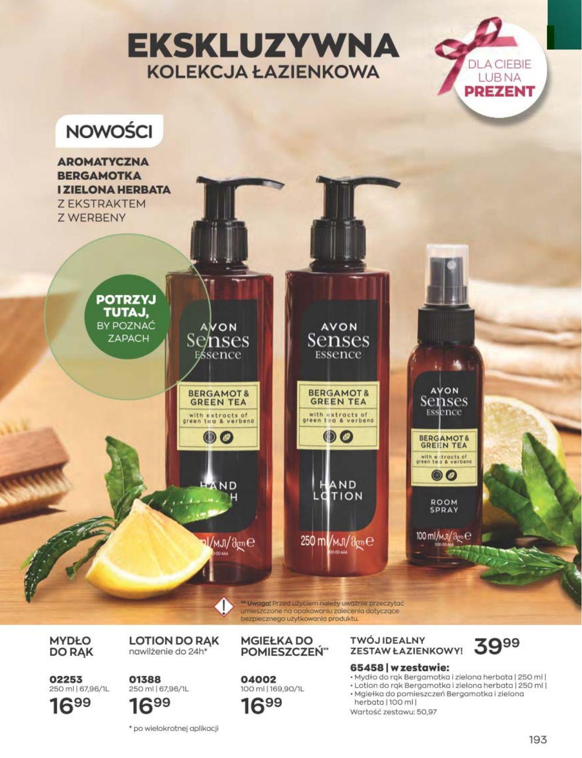 Gazetka promocyjna Avon str. 193