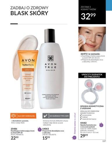 Gazetka promocyjna Avon str. 137