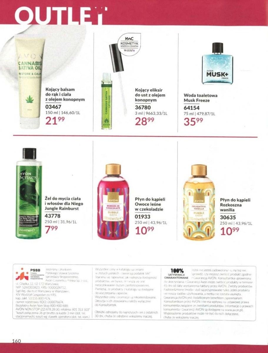 Gazetka promocyjna Avon str. 160