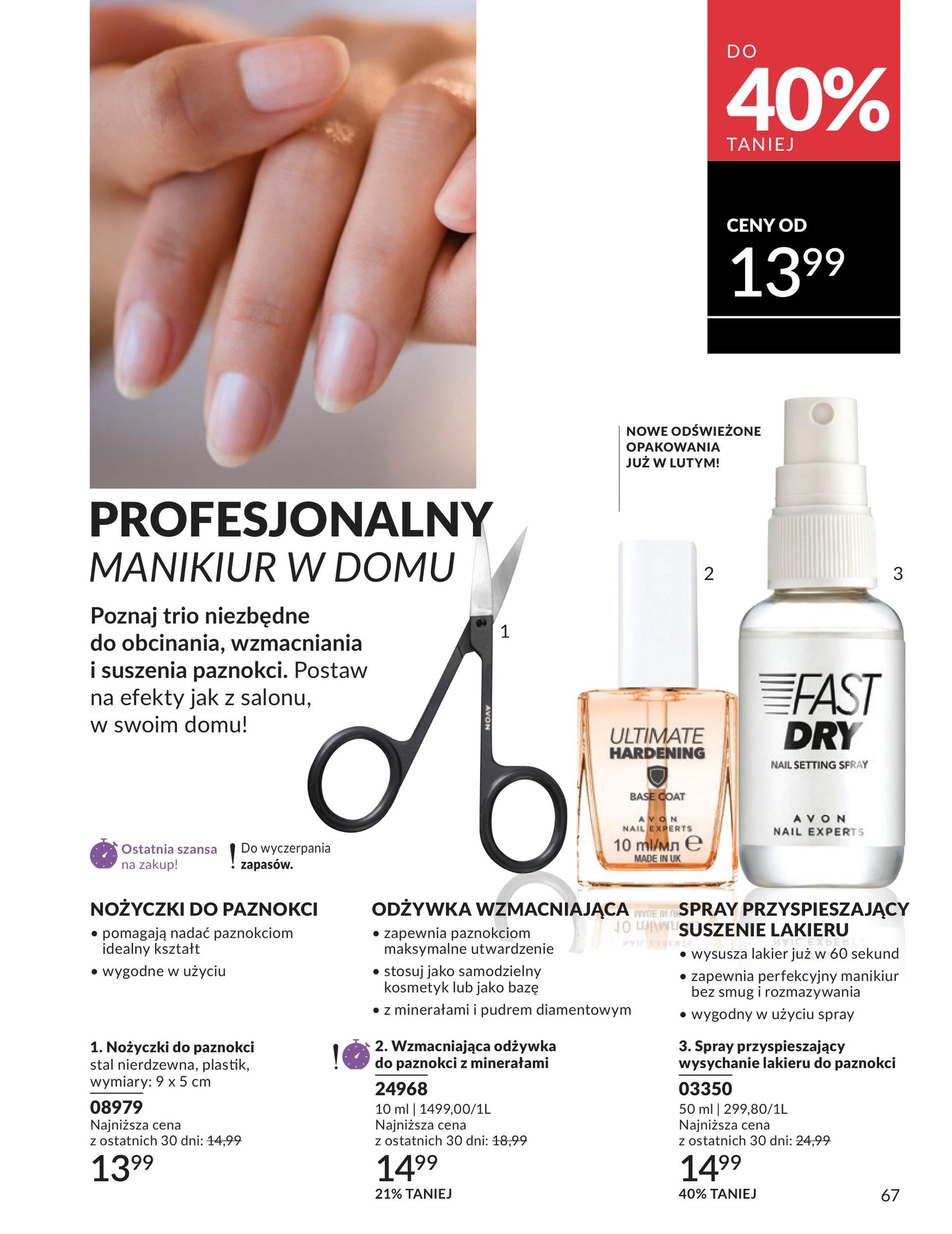 Gazetka promocyjna Avon str. 67