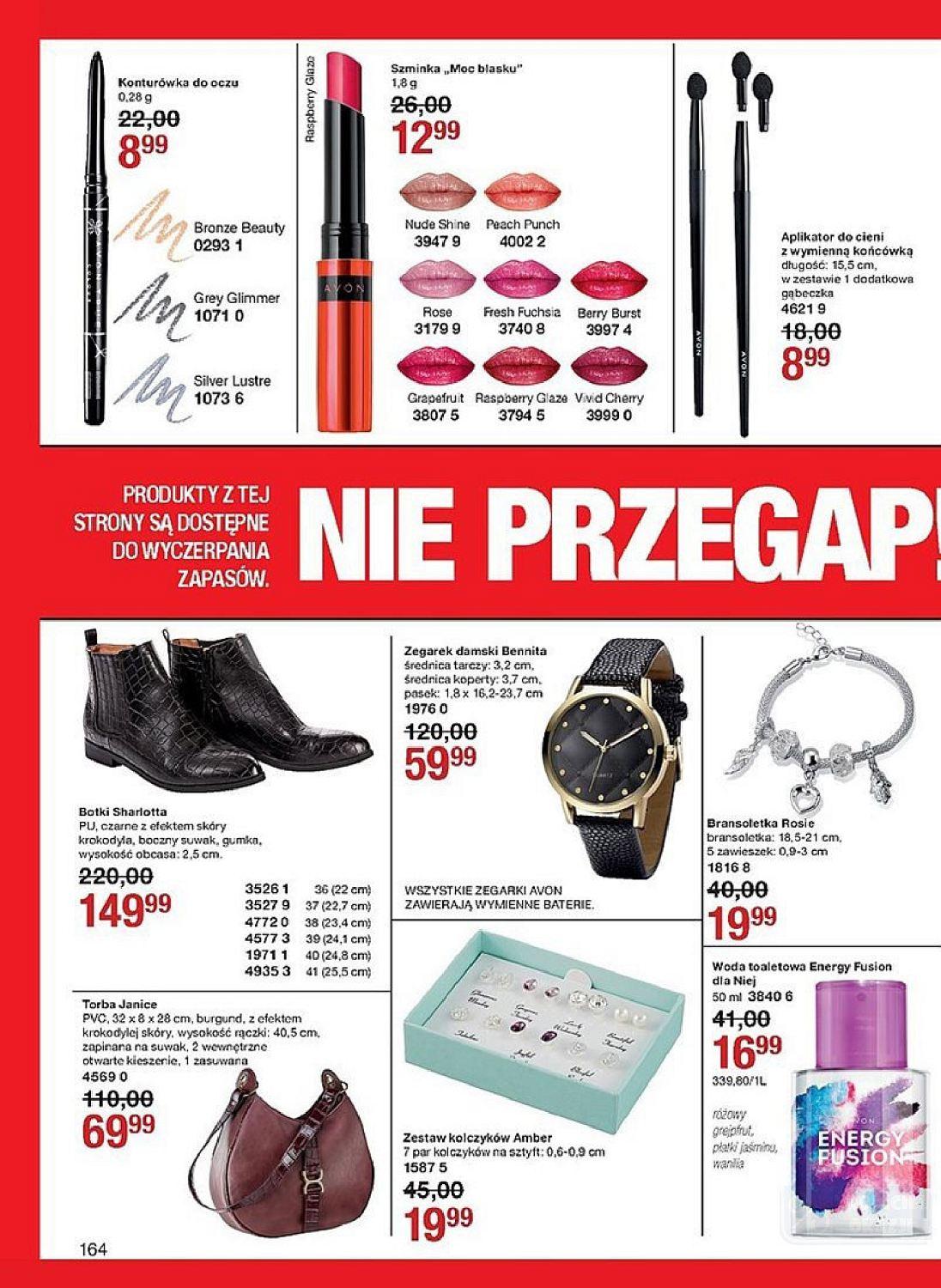 Gazetka promocyjna Avon str. 163