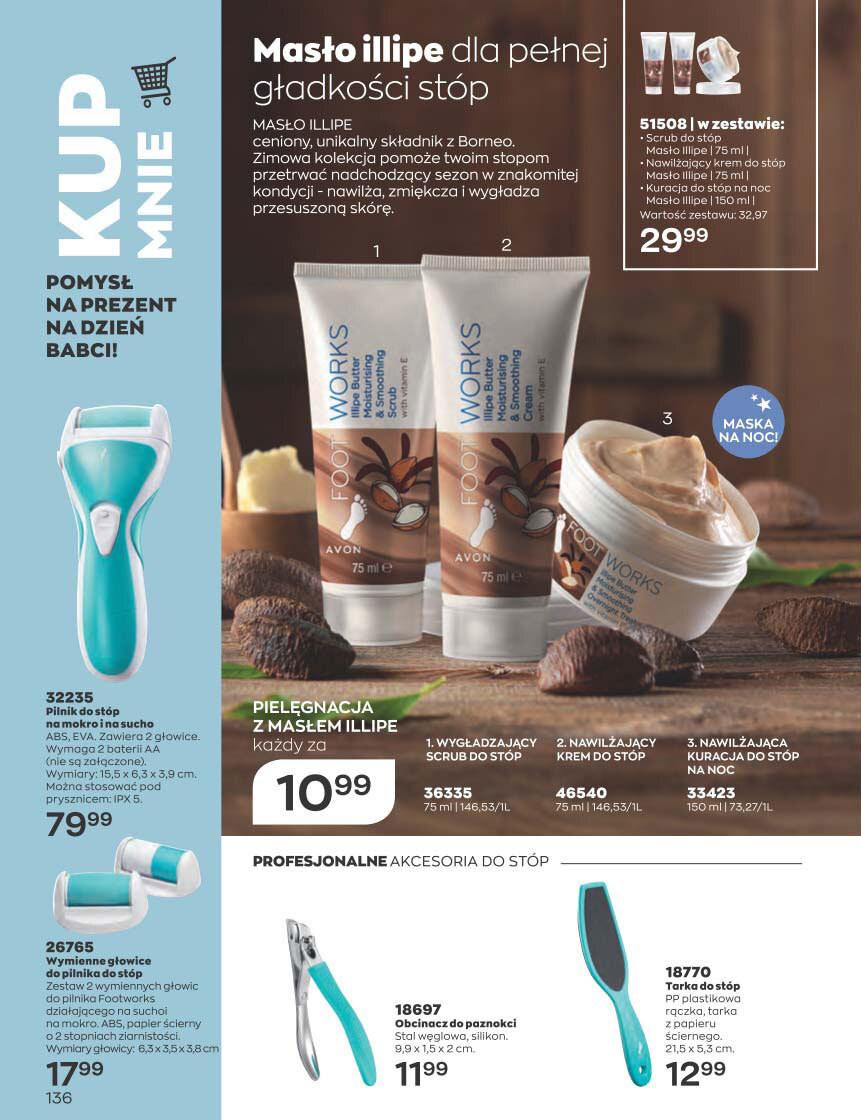Gazetka promocyjna Avon str. 136