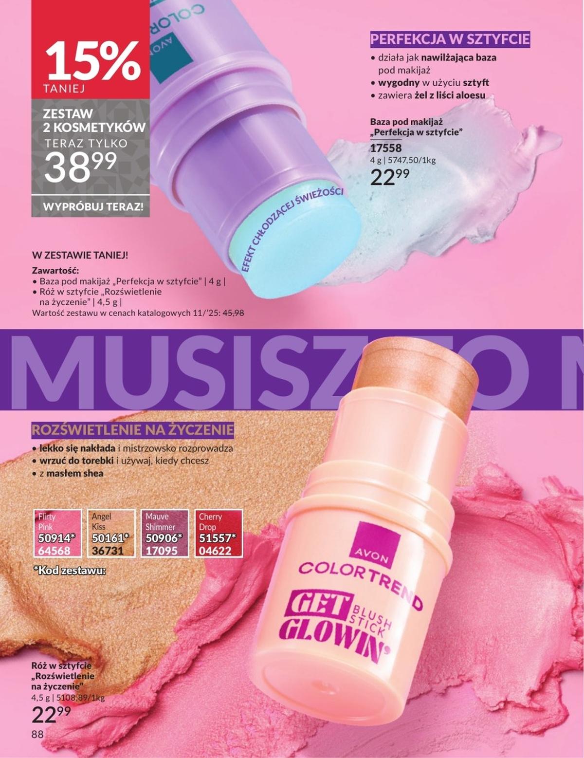 Gazetka promocyjna Avon str. 88