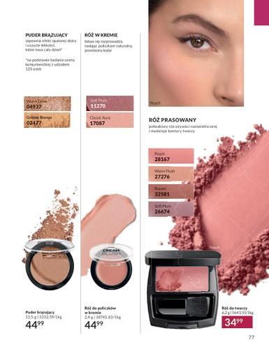 Gazetka promocyjna Avon str. 77
