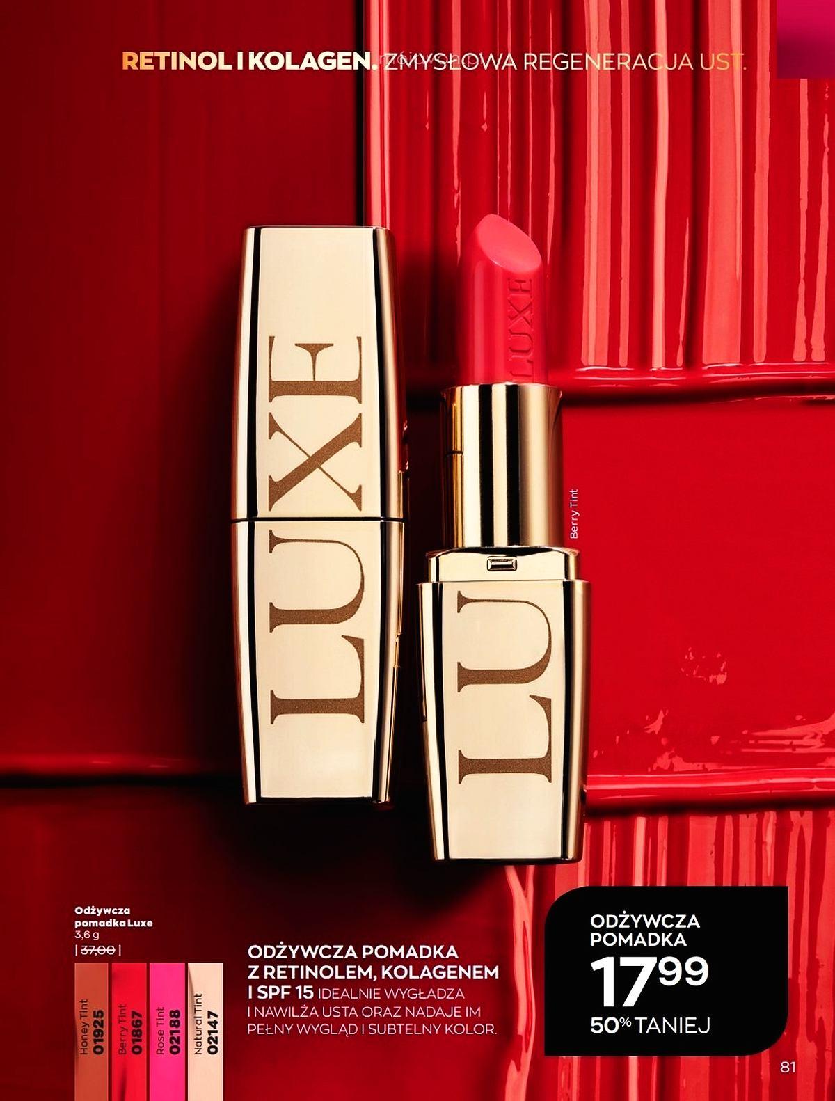 Gazetka promocyjna Avon str. 81