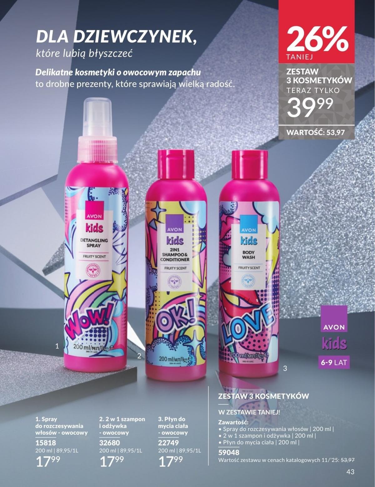 Gazetka promocyjna Avon str. 43