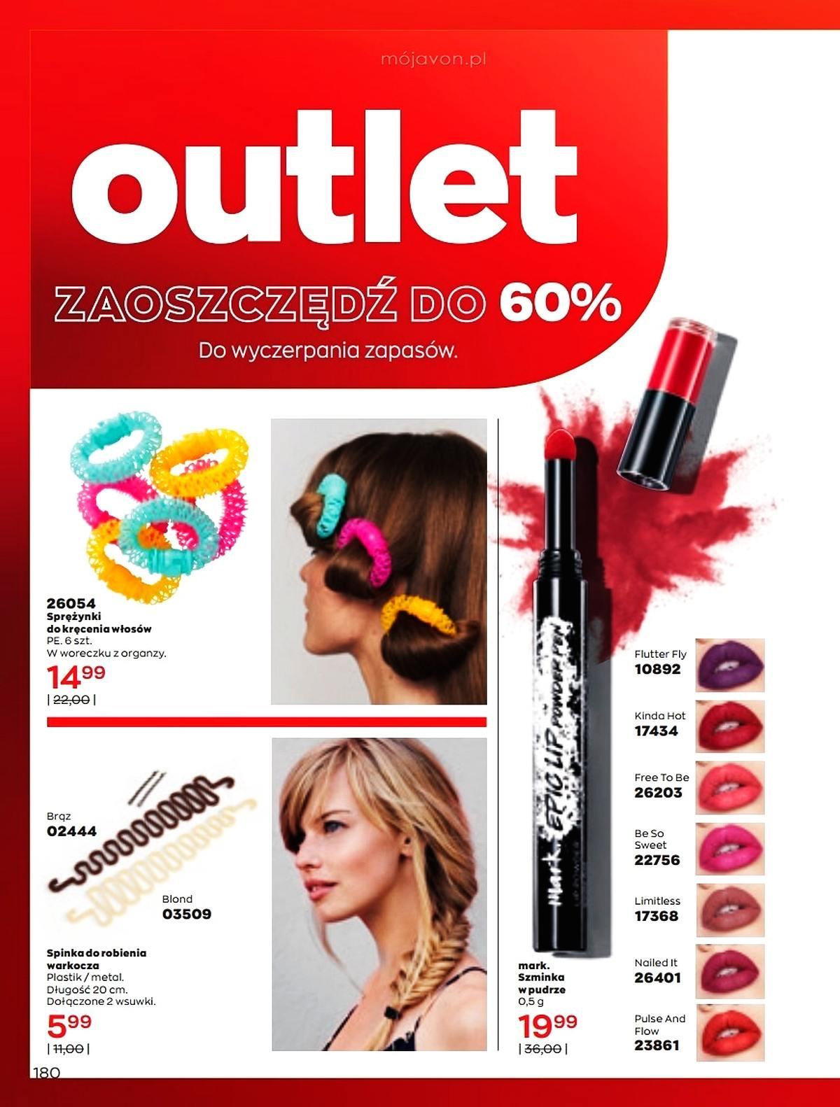 Gazetka promocyjna Avon str. 180