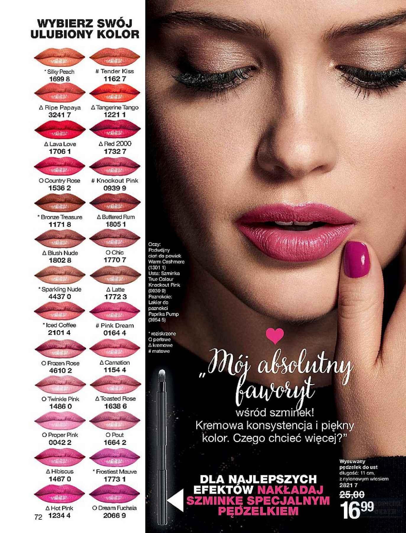 Gazetka promocyjna Avon str. 72