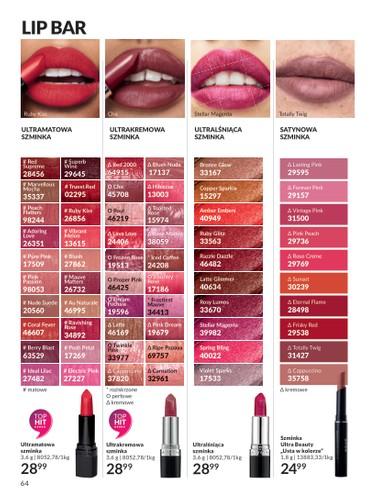 Gazetka promocyjna Avon str. 64
