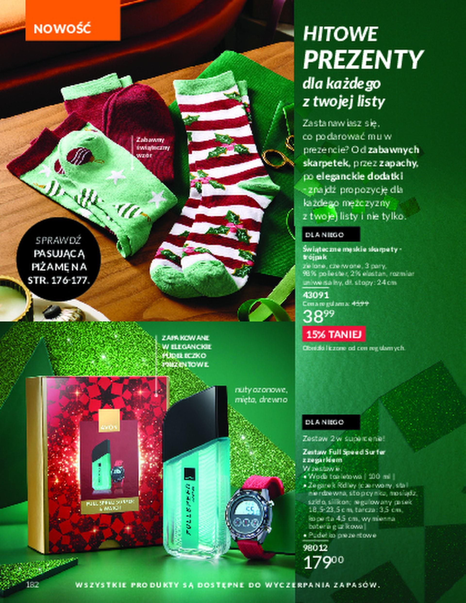 Gazetka promocyjna Avon str. 182