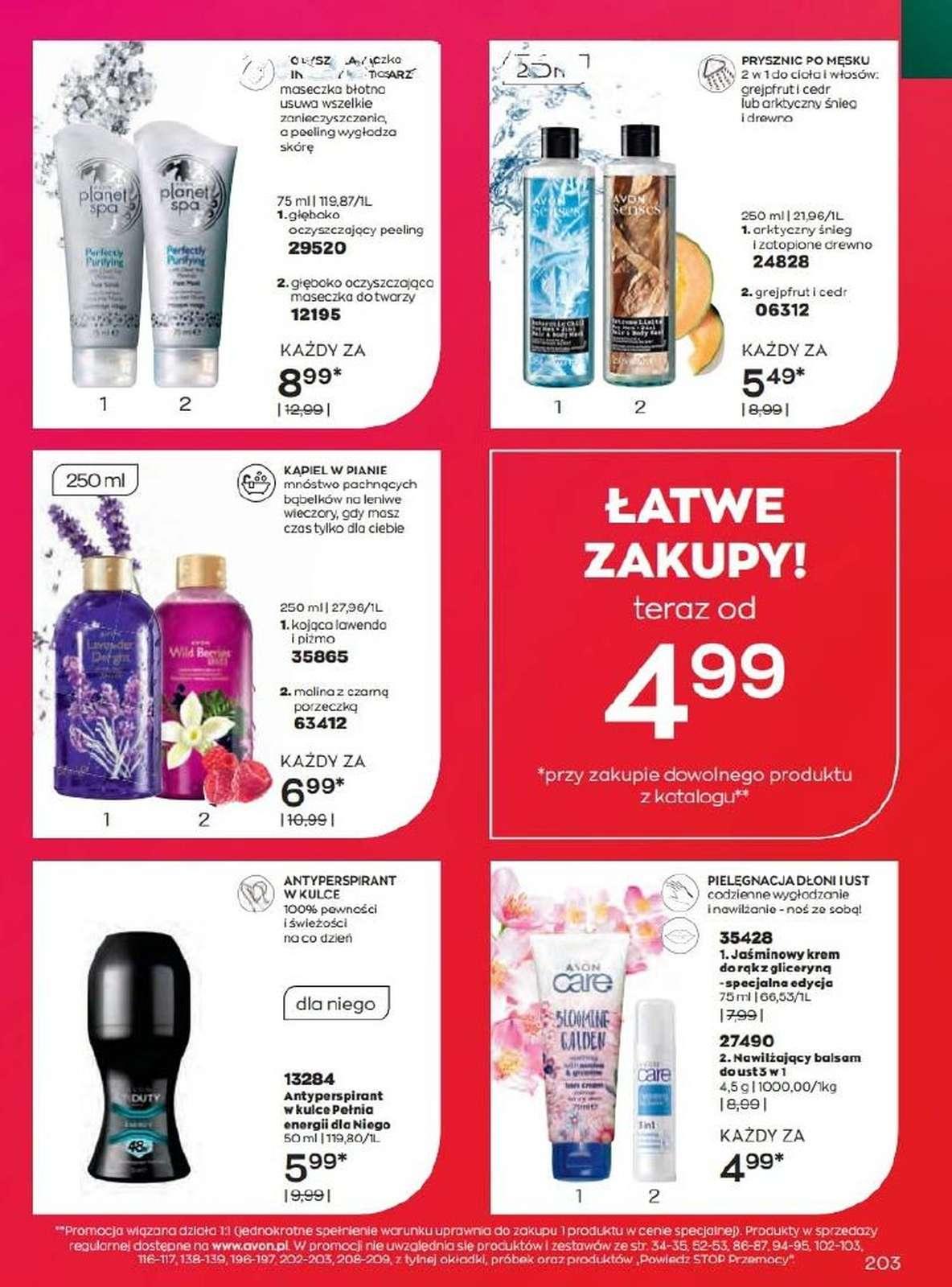 Gazetka promocyjna Avon str. 203