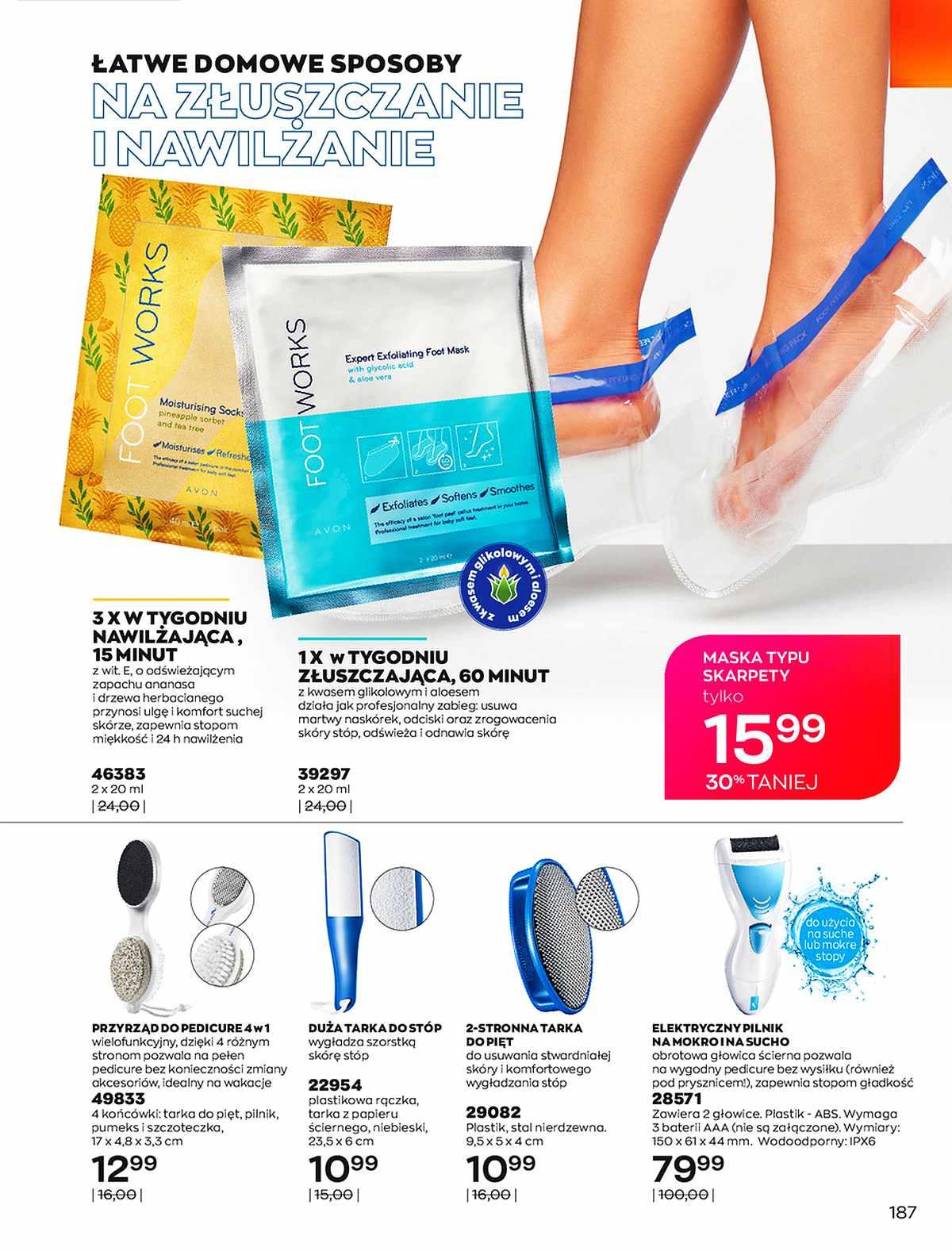 Gazetka promocyjna Avon str. 189