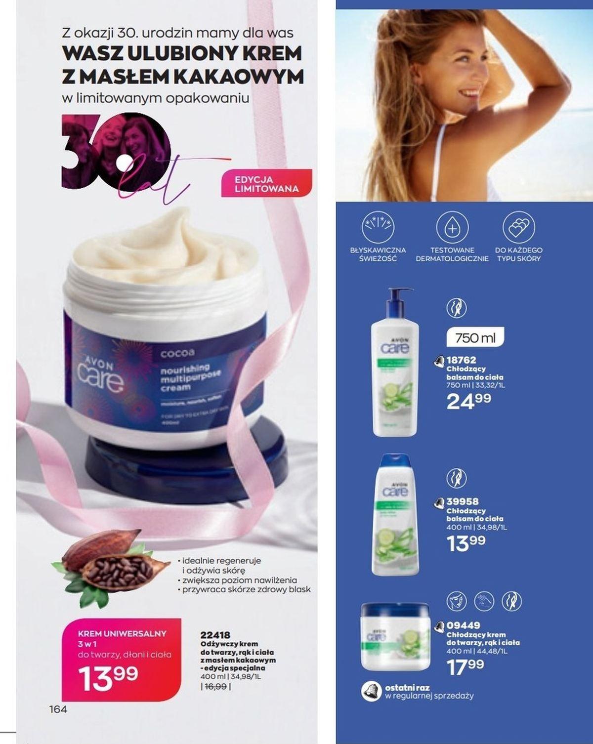 Gazetka promocyjna Avon str. 164