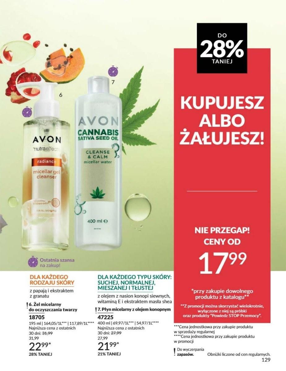 Gazetka promocyjna Avon str. 129