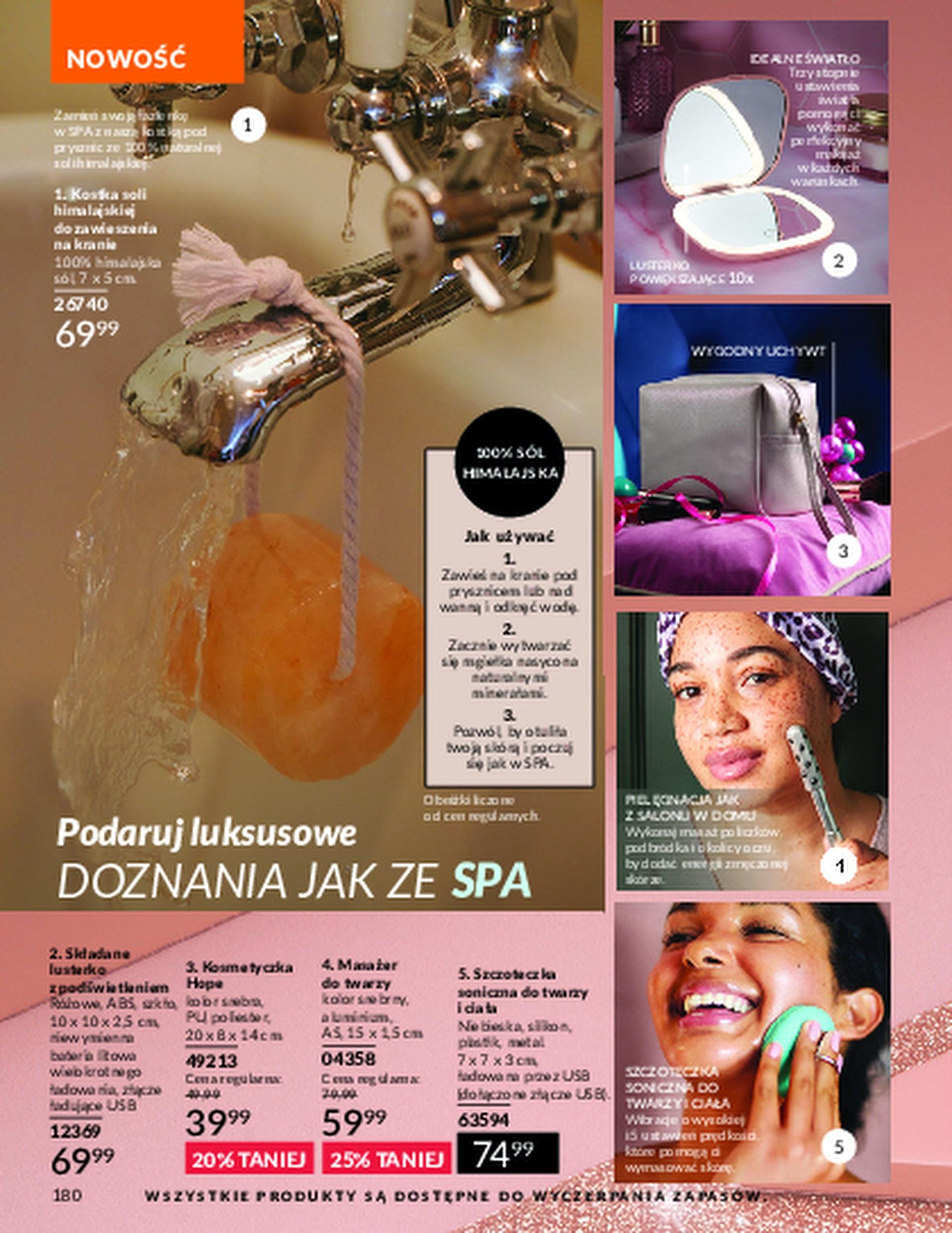 Gazetka promocyjna Avon str. 180