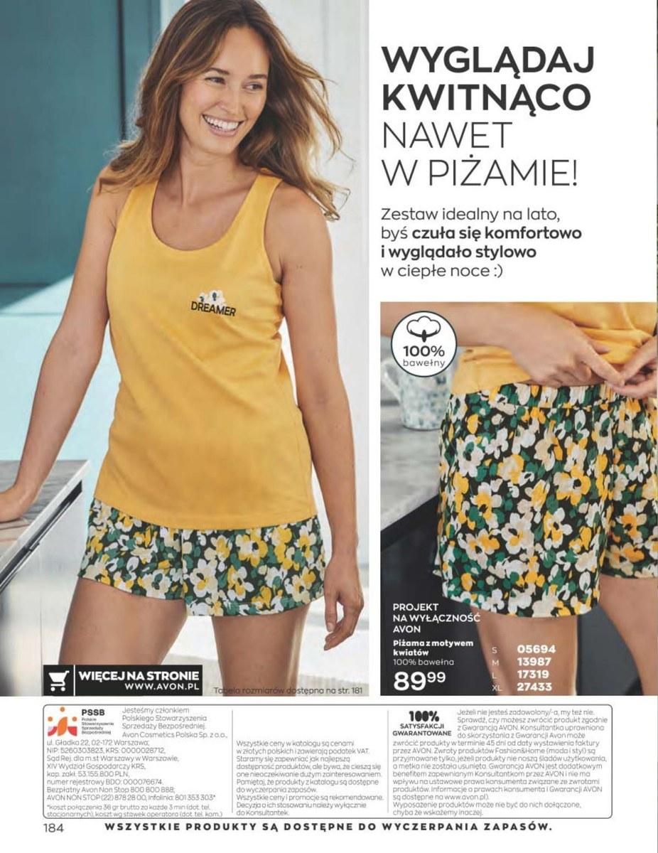 Gazetka promocyjna Avon str. 184