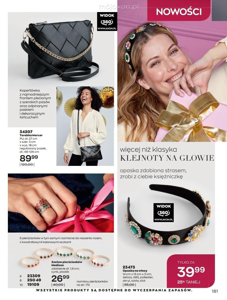 Gazetka promocyjna Avon str. 181