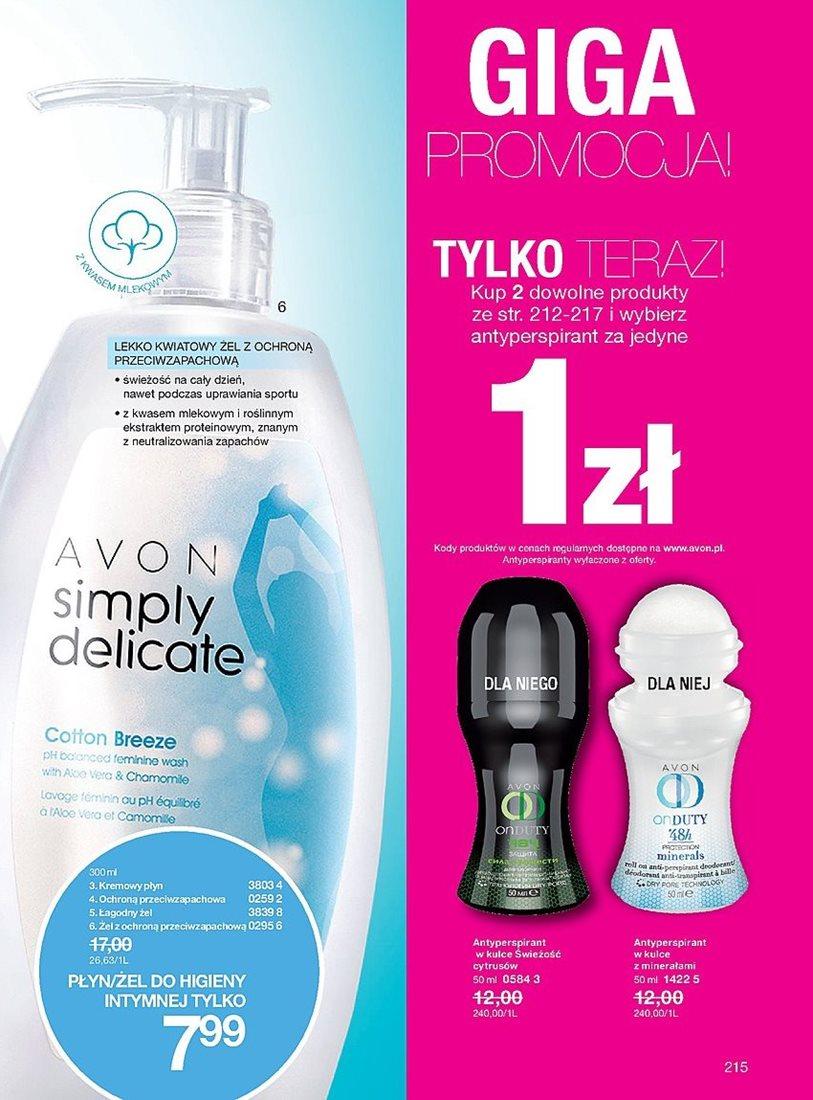Gazetka promocyjna Avon str. 215