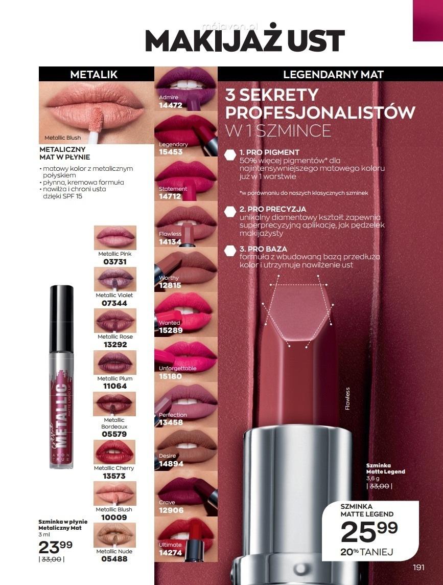 Gazetka promocyjna Avon str. 189