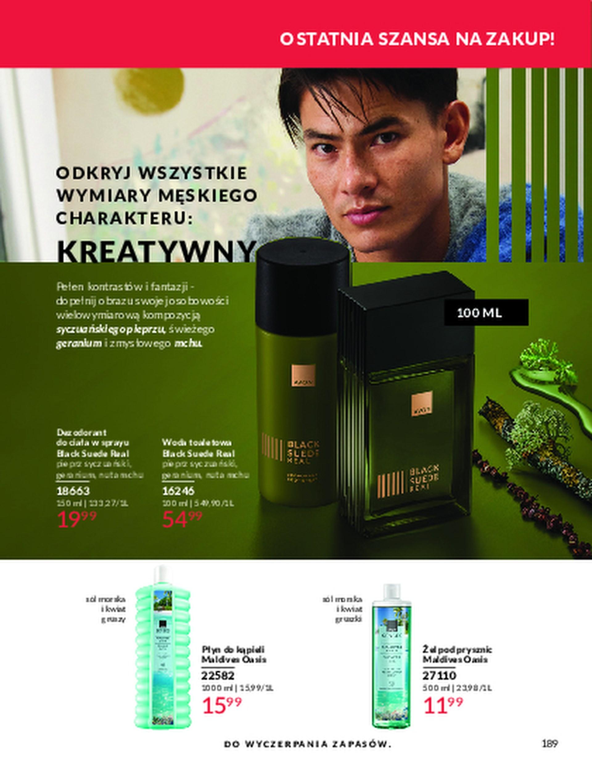 Gazetka promocyjna Avon str. 189