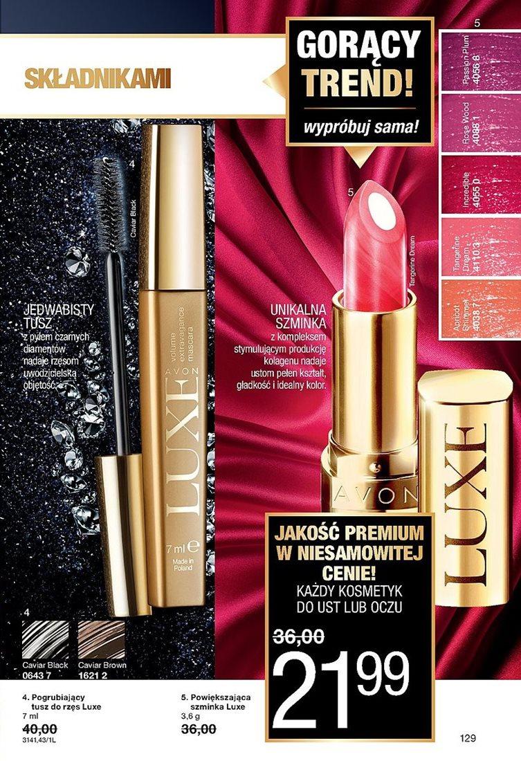 Gazetka promocyjna Avon str. 129