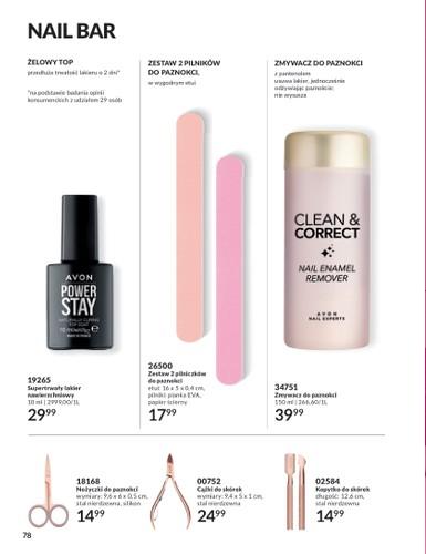 Gazetka promocyjna Avon str. 78