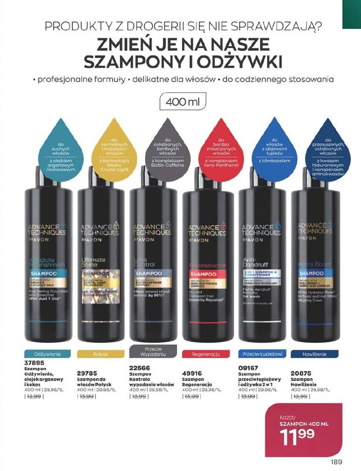 Gazetka promocyjna Avon str. 189