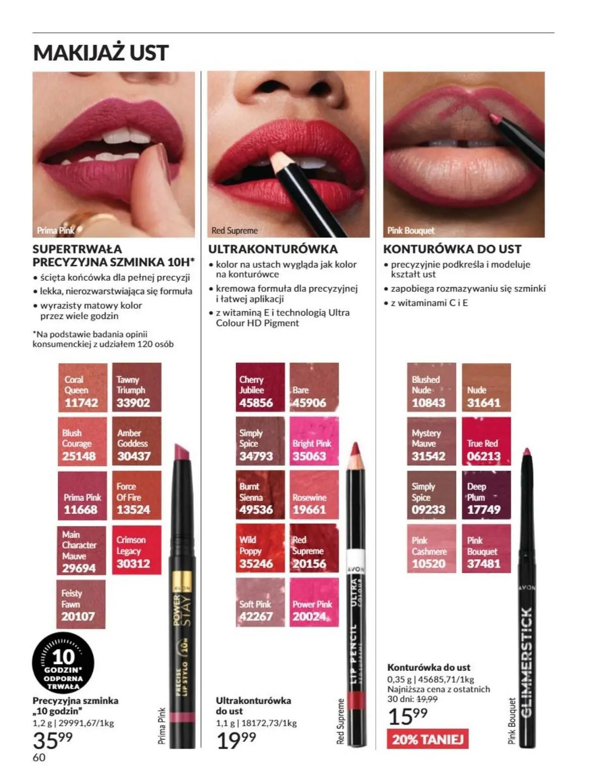 Gazetka promocyjna Avon str. 60