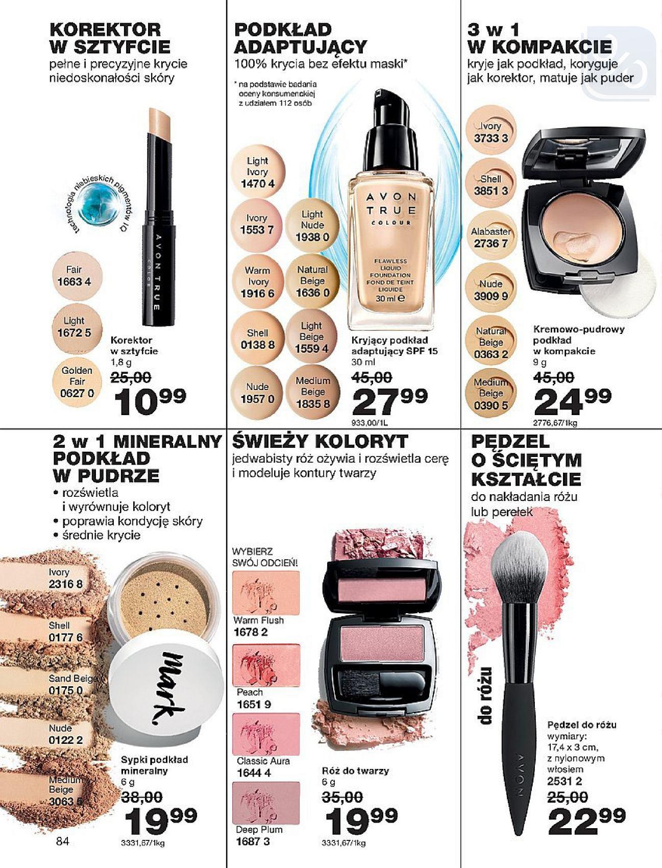 Gazetka promocyjna Avon str. 84
