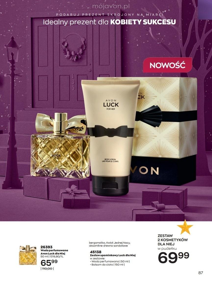 Gazetka promocyjna Avon str. 87