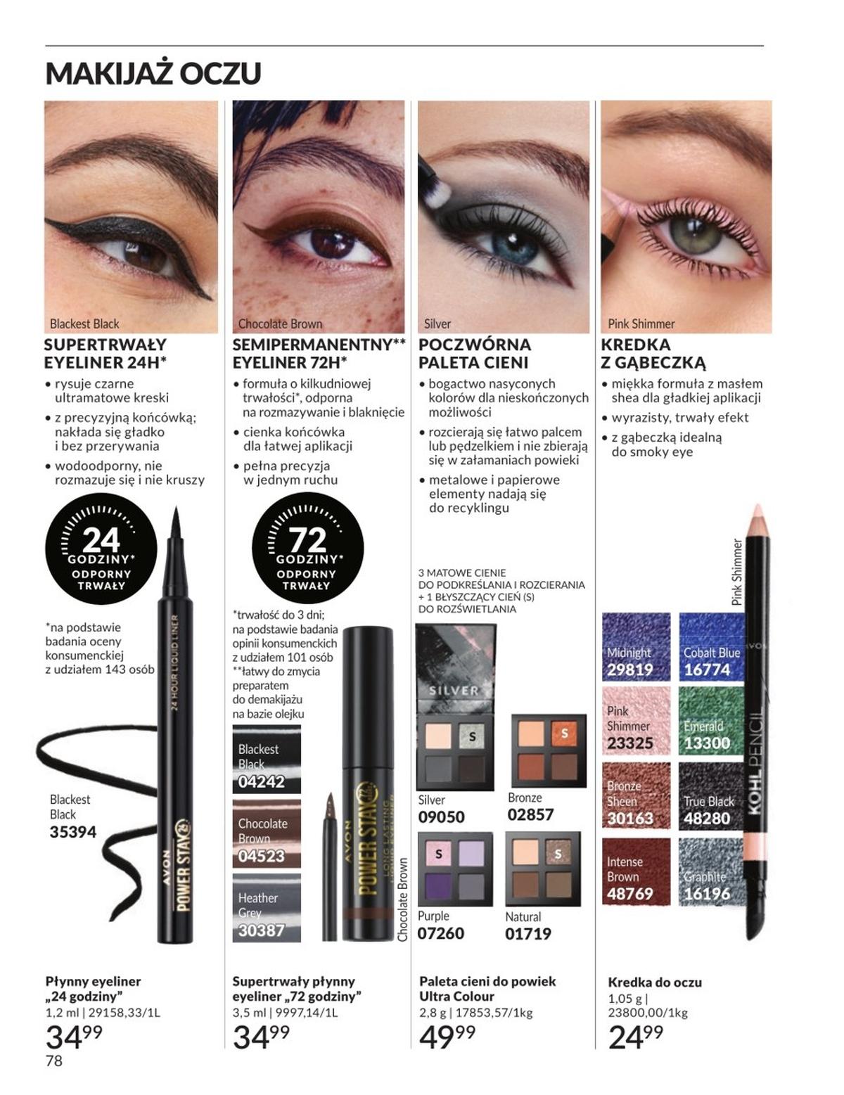 Gazetka promocyjna Avon str. 78