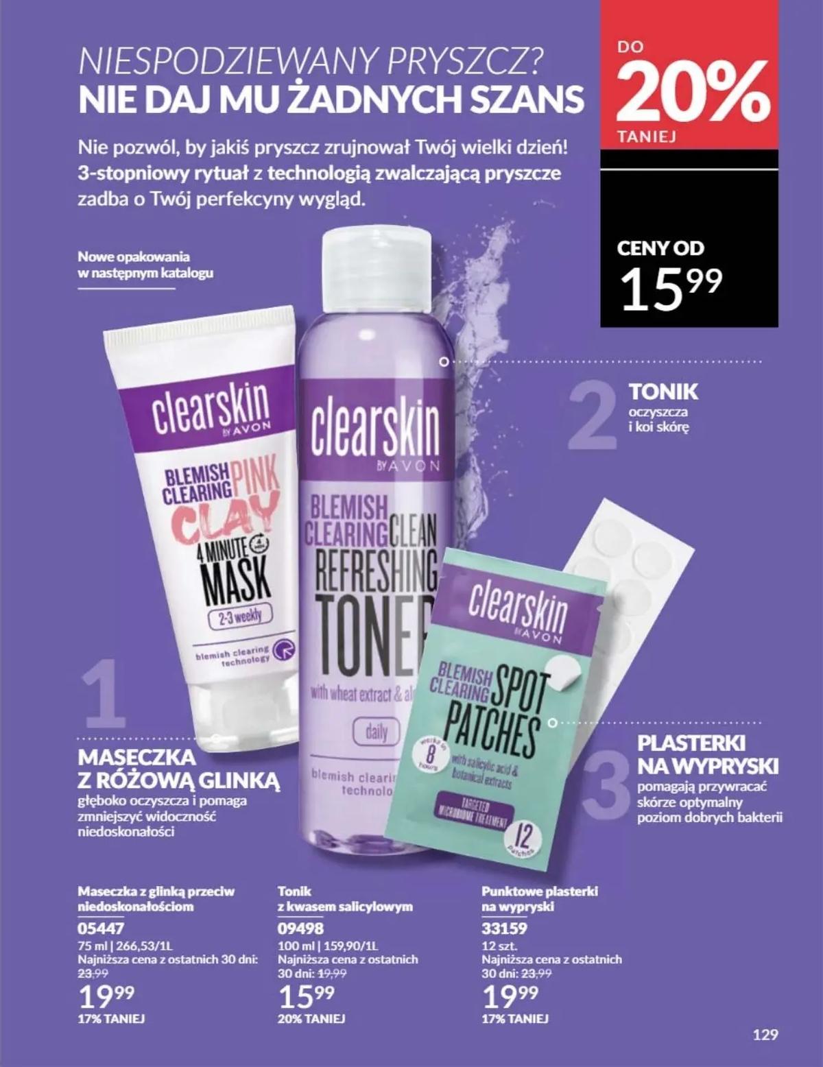 Gazetka promocyjna Avon str. 129