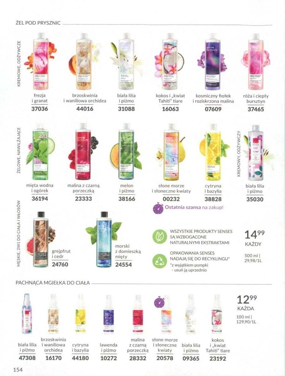 Gazetka promocyjna Avon str. 154