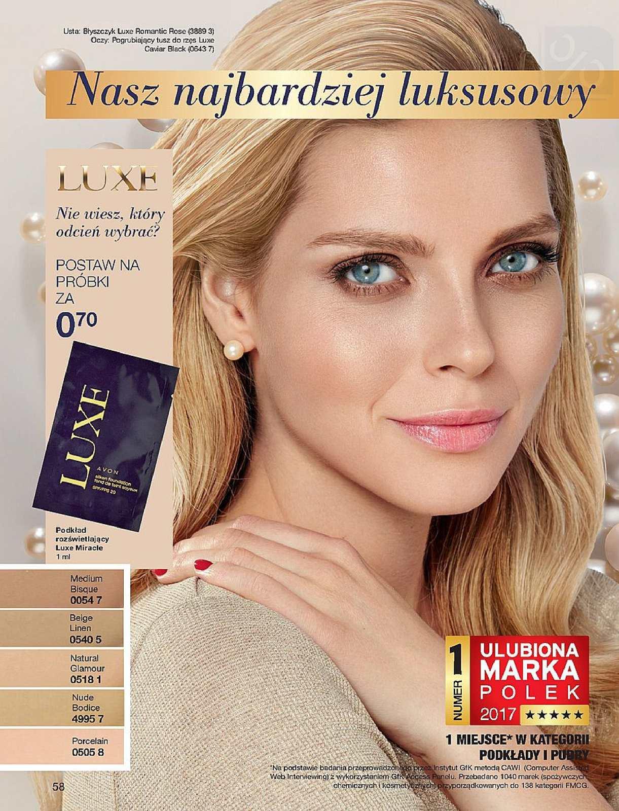 Gazetka promocyjna Avon str. 58